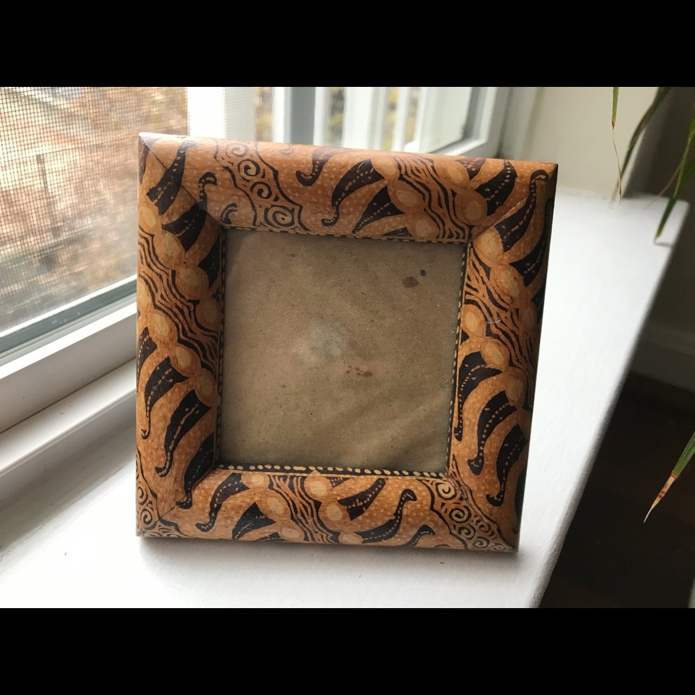 Small Indonesian picture frame